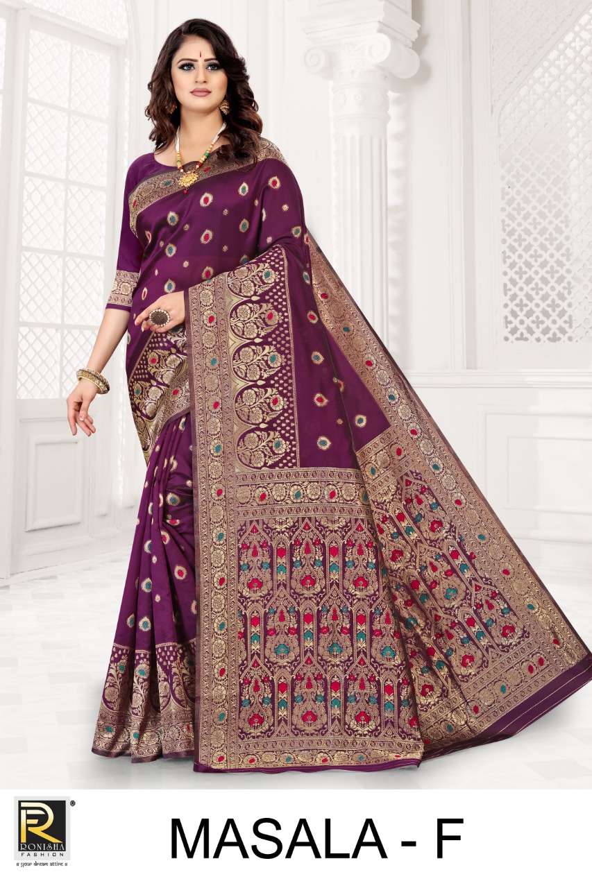 Masala By Ranjna Saree Casual Wear Silk Saree Collection