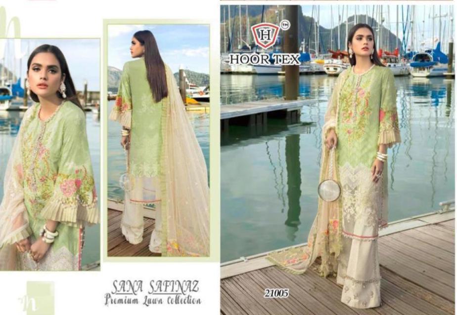 Hoor Tex 21005 Designer Lawn Cotton Suit