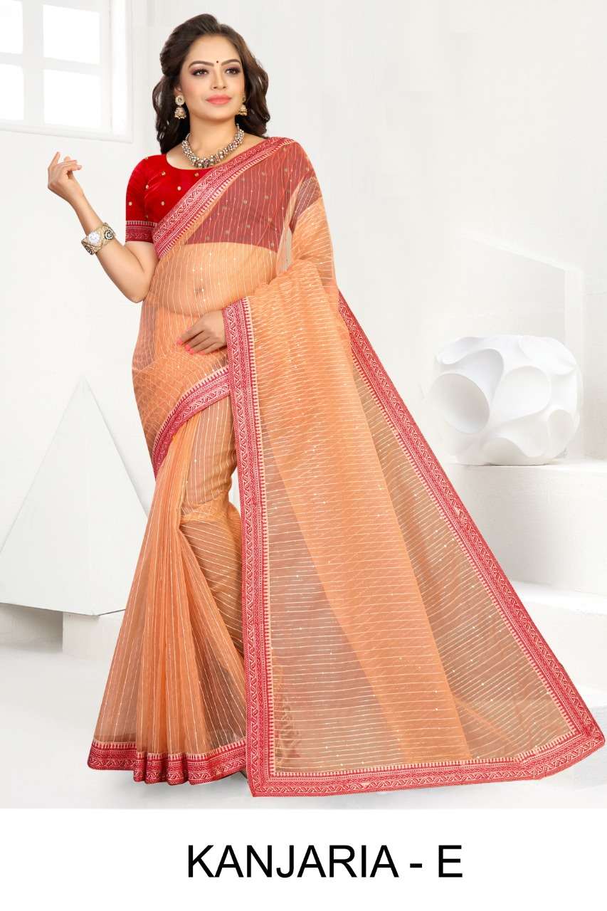 Kanjaria By Ranjna Saree Ethnik Wear Organza Silk Designar Saree Collection