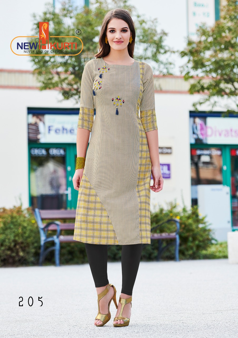 Tunic House Navika Rayon With Digital Print Kurti Collection