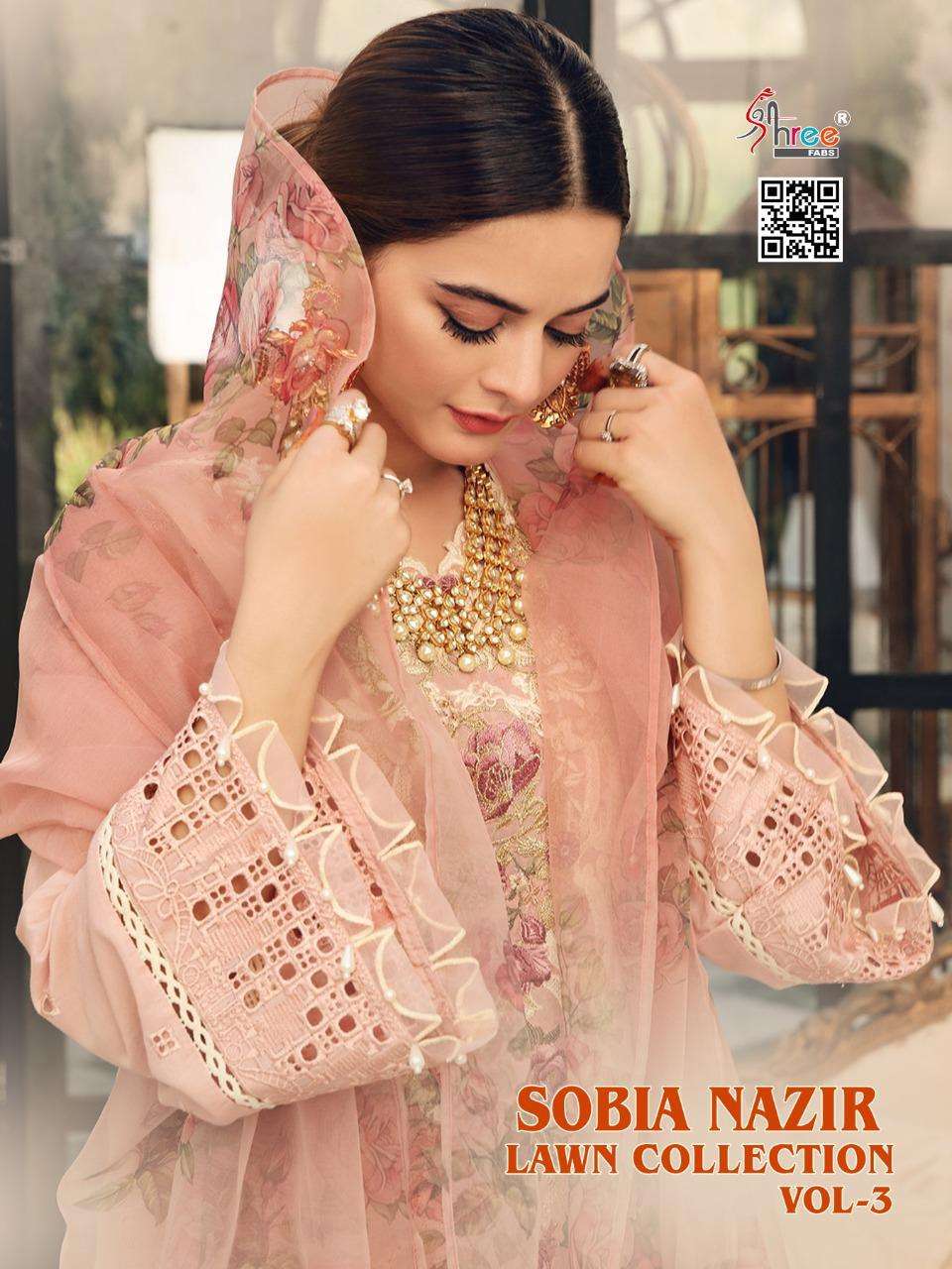 Shree Fabs Sobia Nazir Lawn Vol-3 Series 1829-1835 Pakistani Suits