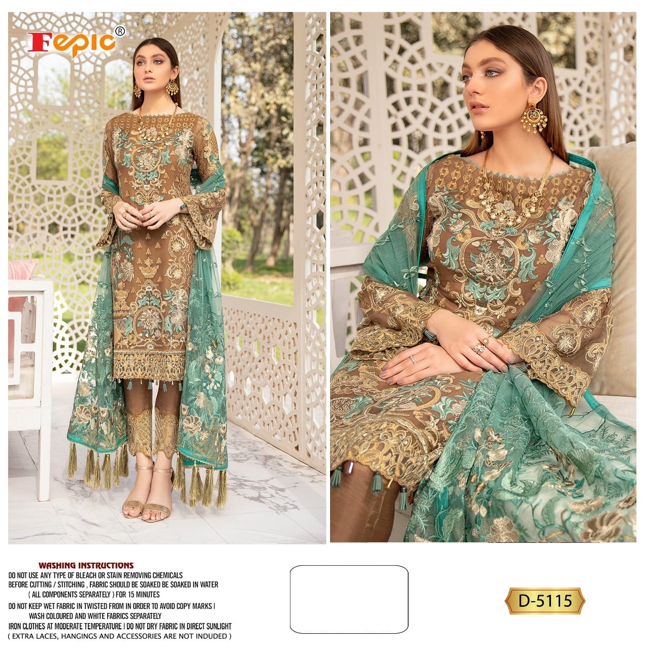 Fepic Rosemeen 5115 Designer Georgette Suit