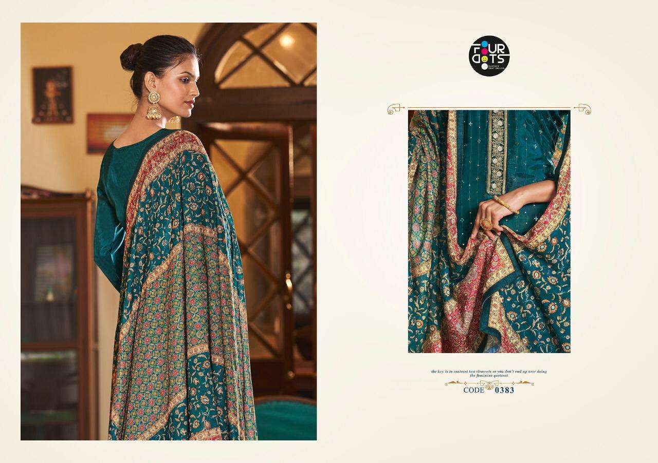 Fourdots Avsar Vol 4 Viscose Upada Silk Exclusive Salwar Suits