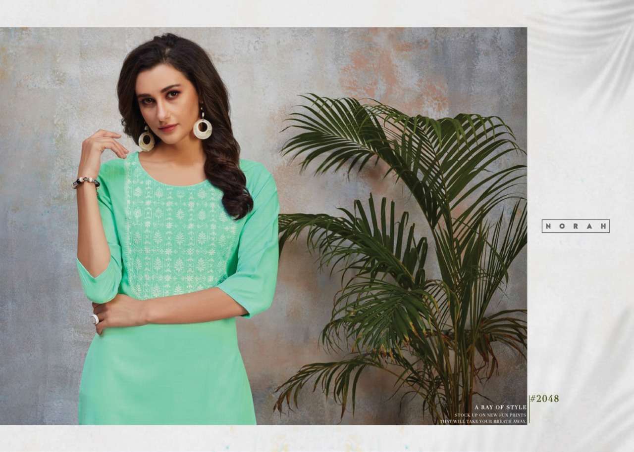 Tunic House Norja Series 2048-2051 Exclusive Embroidery Kurti