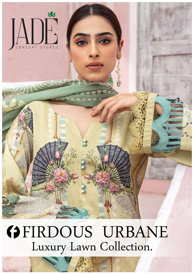 Firdous Urbane Luxury Lawn Collection Pure Lawn Suit