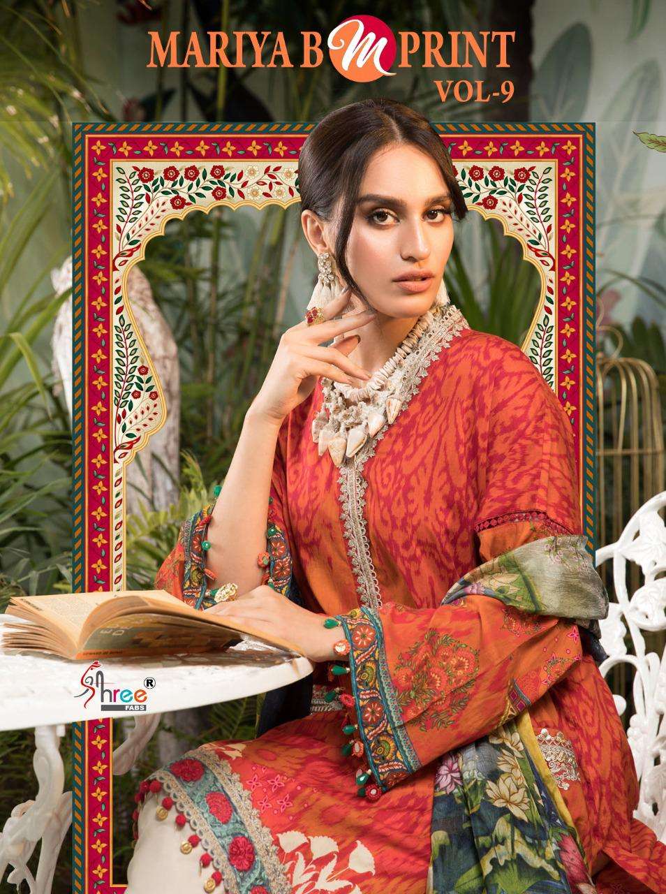 Shree Fabs Mariya B Mprint Vol 9 Cotton Pakistani Dresses