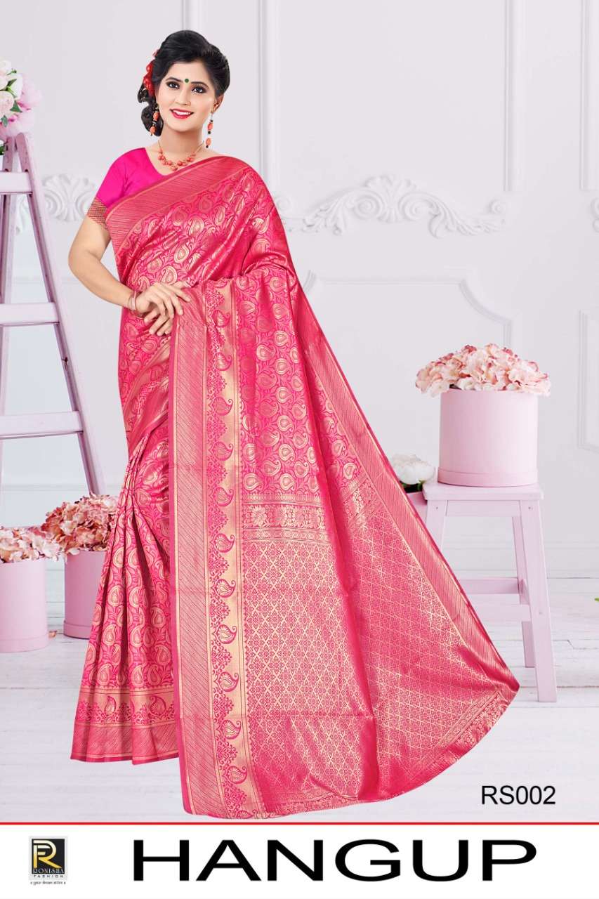 Hangup By Ranjna Saree Casual Wear Silk Saree Collection