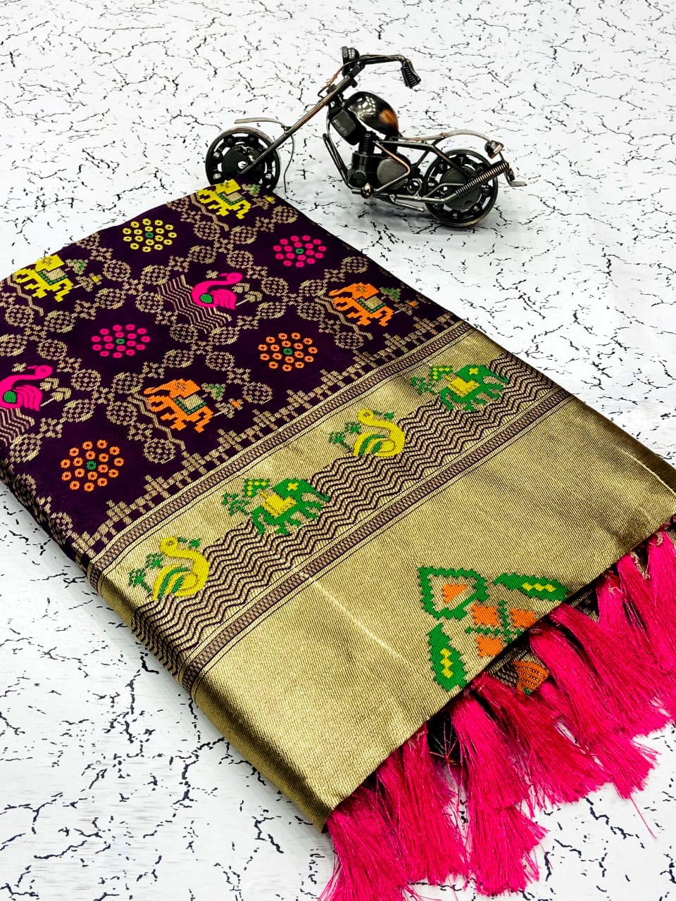 Bt-03 Designer Soft Banarasi Silk Saree