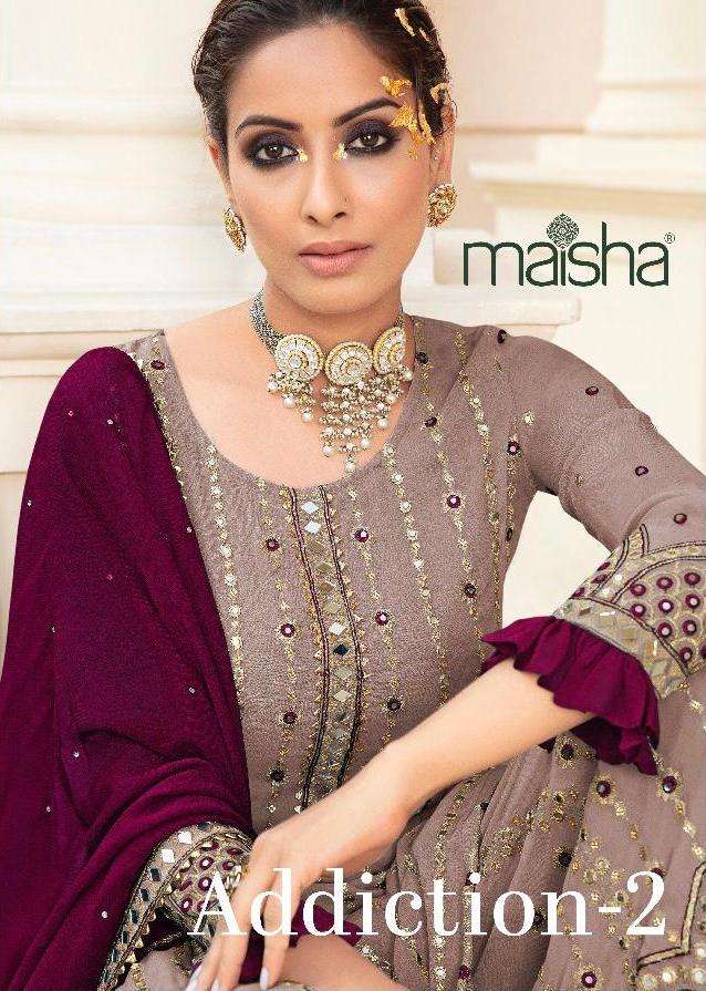 Maisha Addiction Vol-2 Series 9704 Georgette Indian Suits