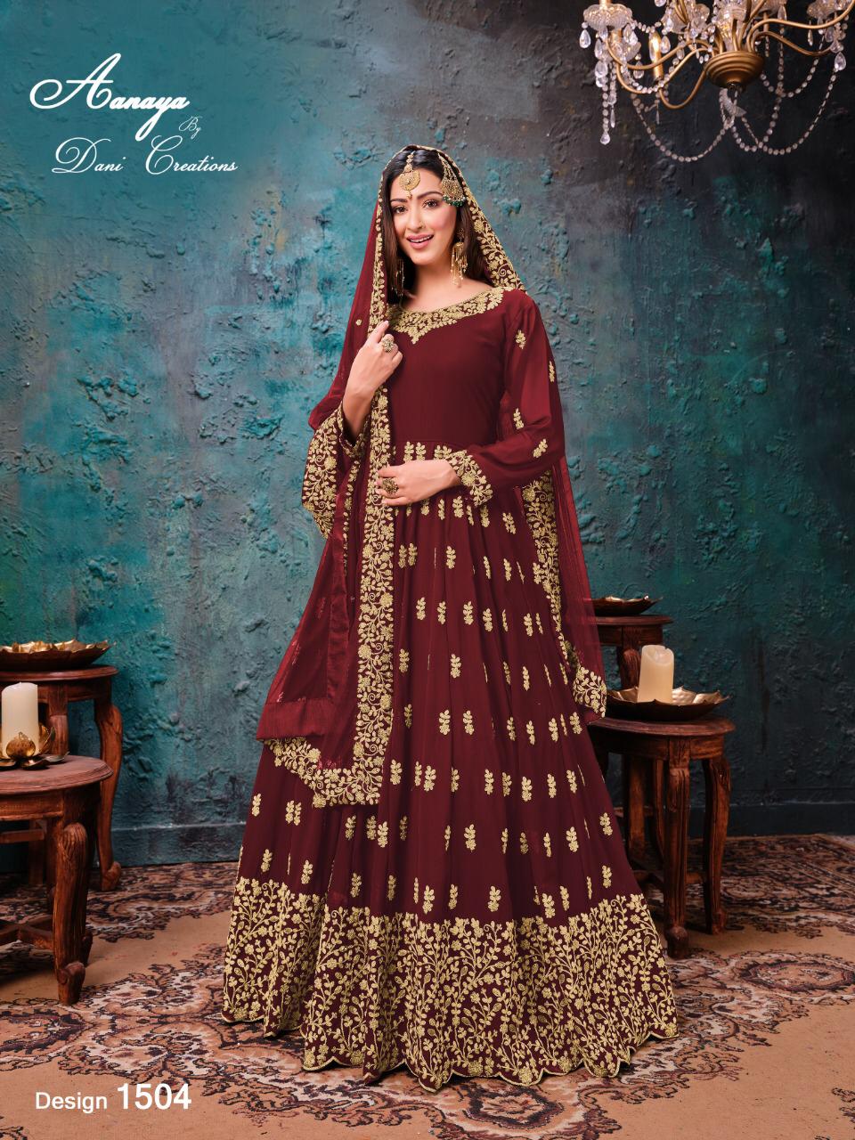 Dani Creations Aanaya Vol-115 Designer Faux Georgette Suit