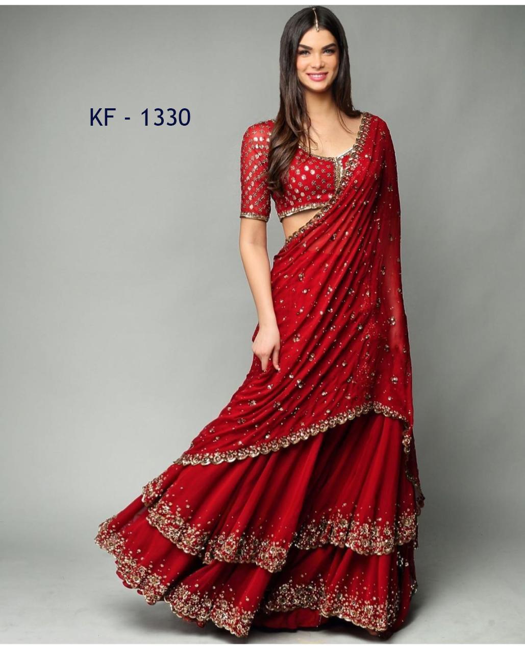 Bt-13 Designer Georgette Lehenga