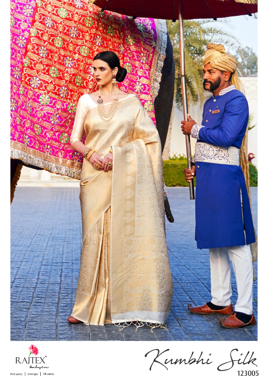 Kumbhi Designer Soft Handloom Weaving Silk Saree