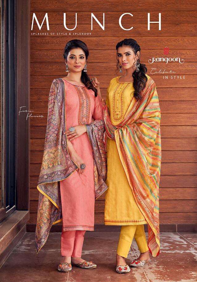 Rangoon Munch Readymade Muslin Designer Salwar Kameez