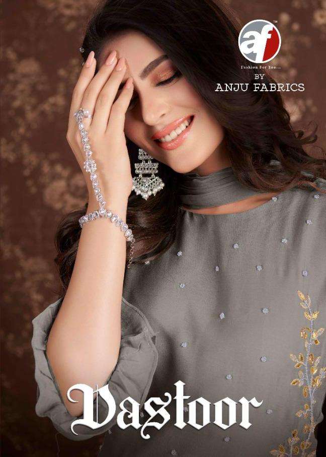 Anju Fab Dastoor Series 6005-6009 Viscose Georgette Readymade Suit