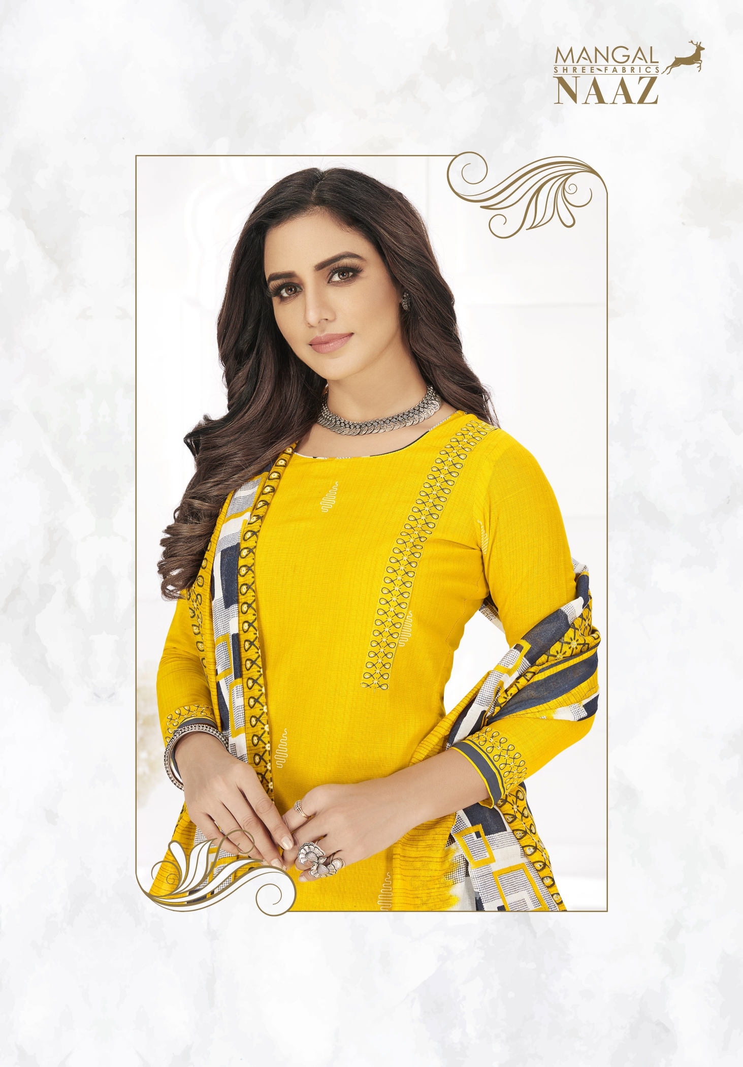 Mangal Naaz Vol-3 Series 3001-3012 Cotton Printed Suit