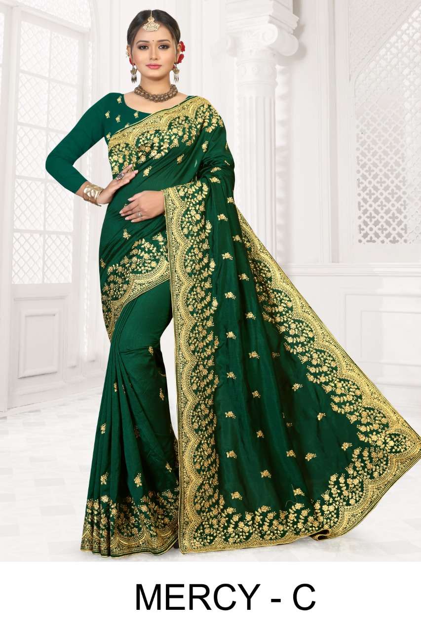 Ranjna Saree Mercy Heavy Diamond Saree Collection