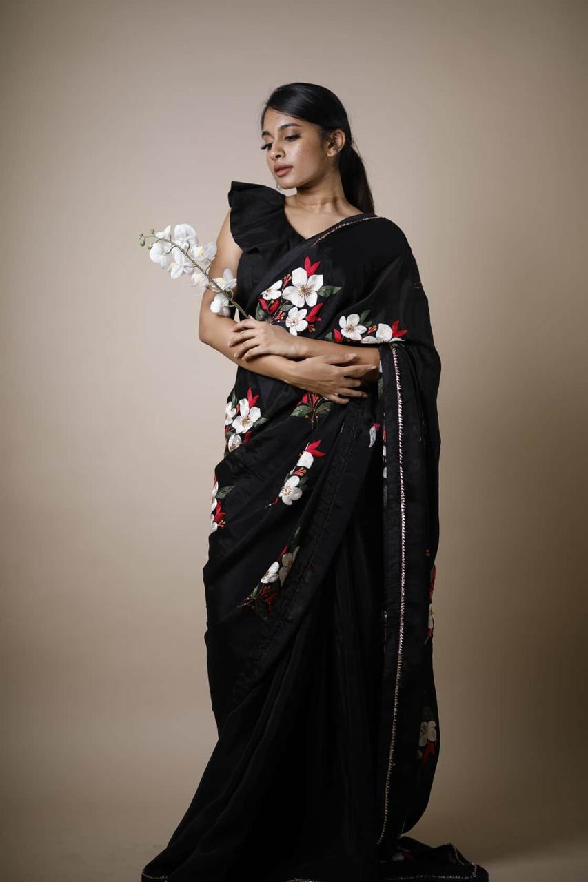 Ms Brand Designer Rangoli Saree (singles Available)