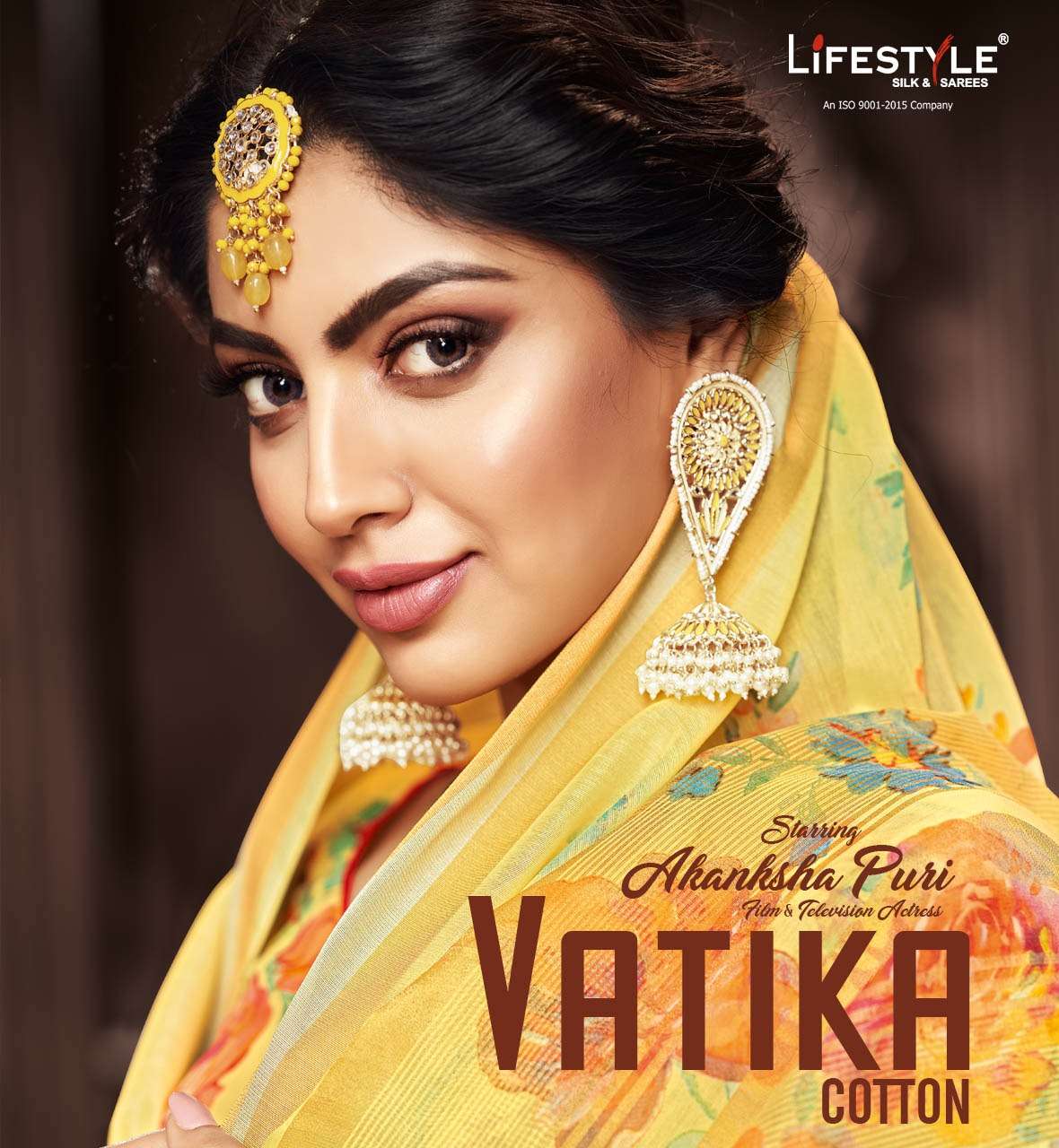 Lifestyle Vatika Cotton Series 74361-74366 Cotton Brasso Saree