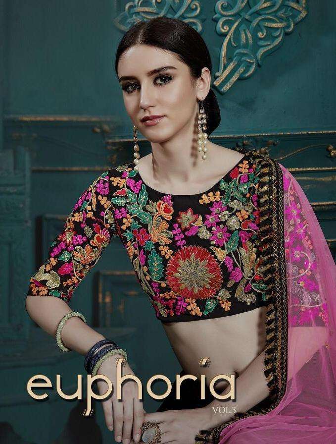 Arya Euphoria Vol 3 Georgette Designer Fancy Lehenga Wholesaler