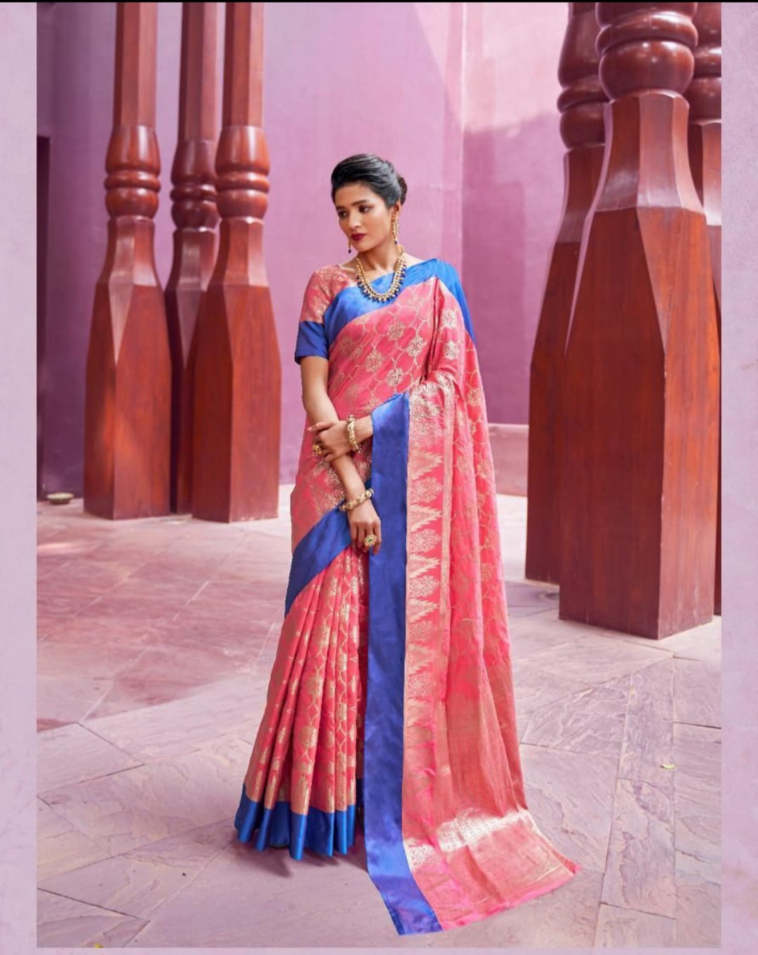 Bt-02 Designer Soft Silk Saree