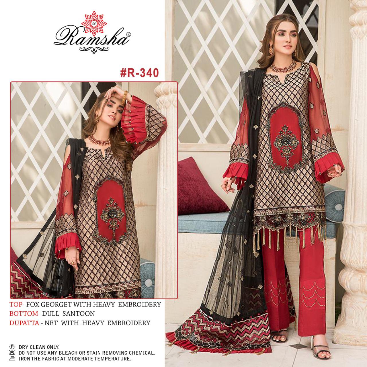 Ramsha Vol-19 Designer Georgette Suit