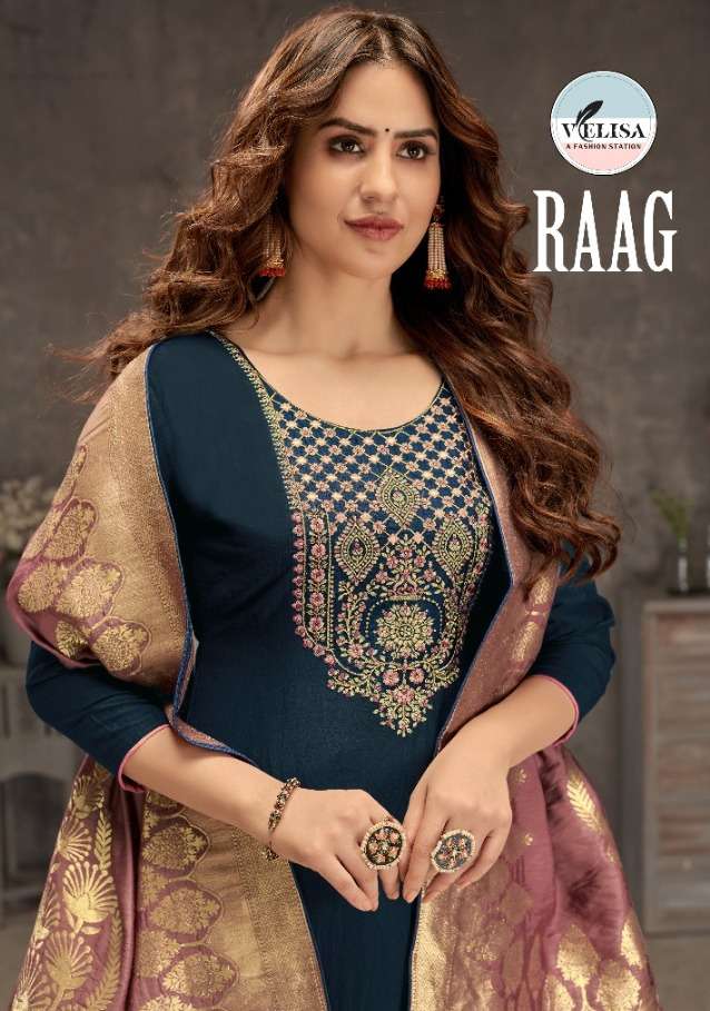 Velisa Raag Series 501-504 Silk Embroidery Salwar Kameez