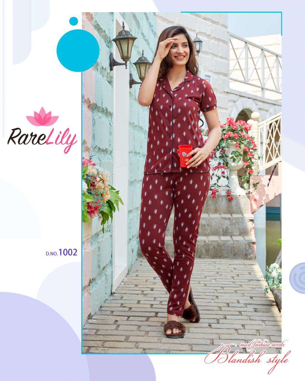 Rare Lily Zil Mil Vol 4 Cotton Night Suits Collection