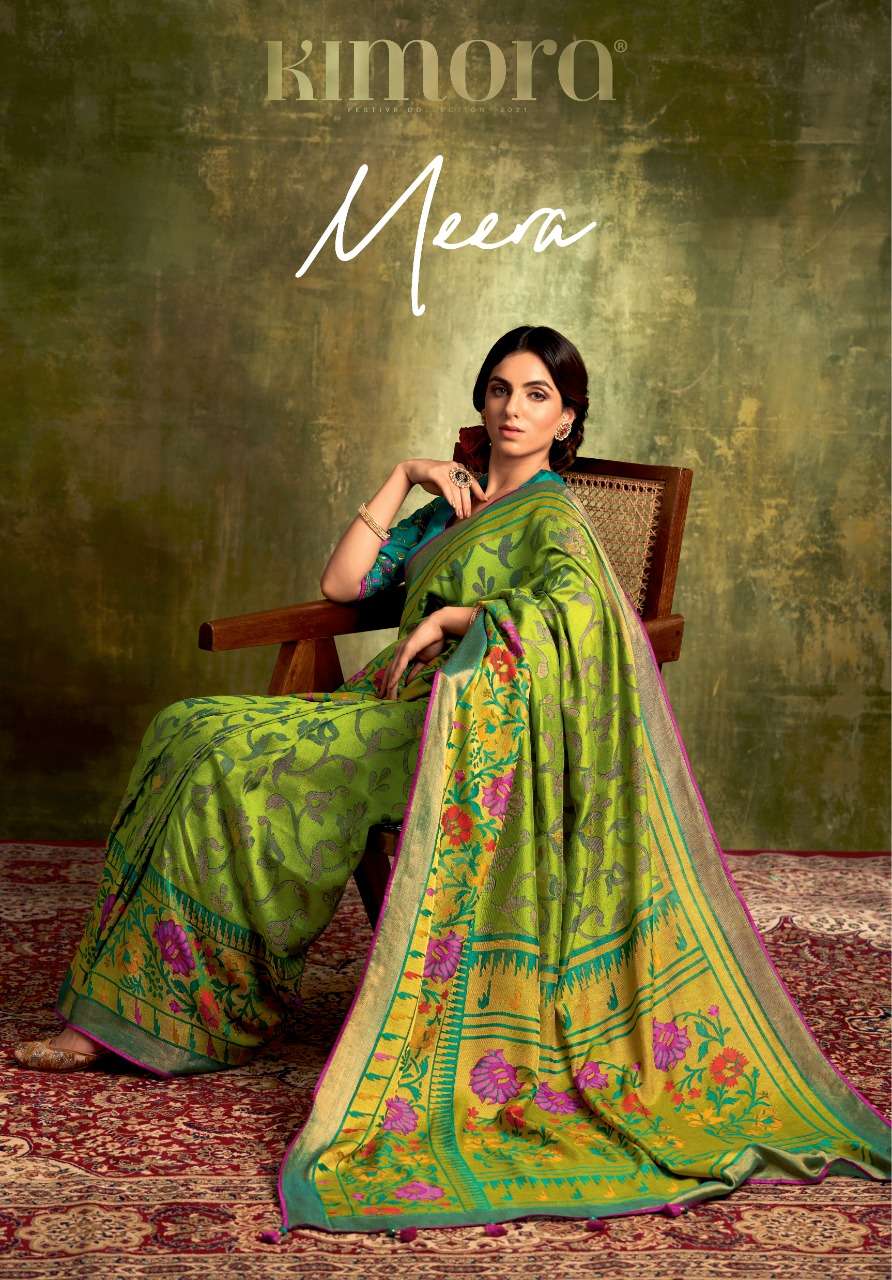 Kimora Meera Series 15021-15031 Khushi Brasso Saree