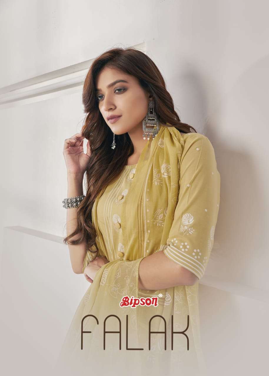 Bipson Falak Cotton Lawn Regular Wear Dresses Online Supplier