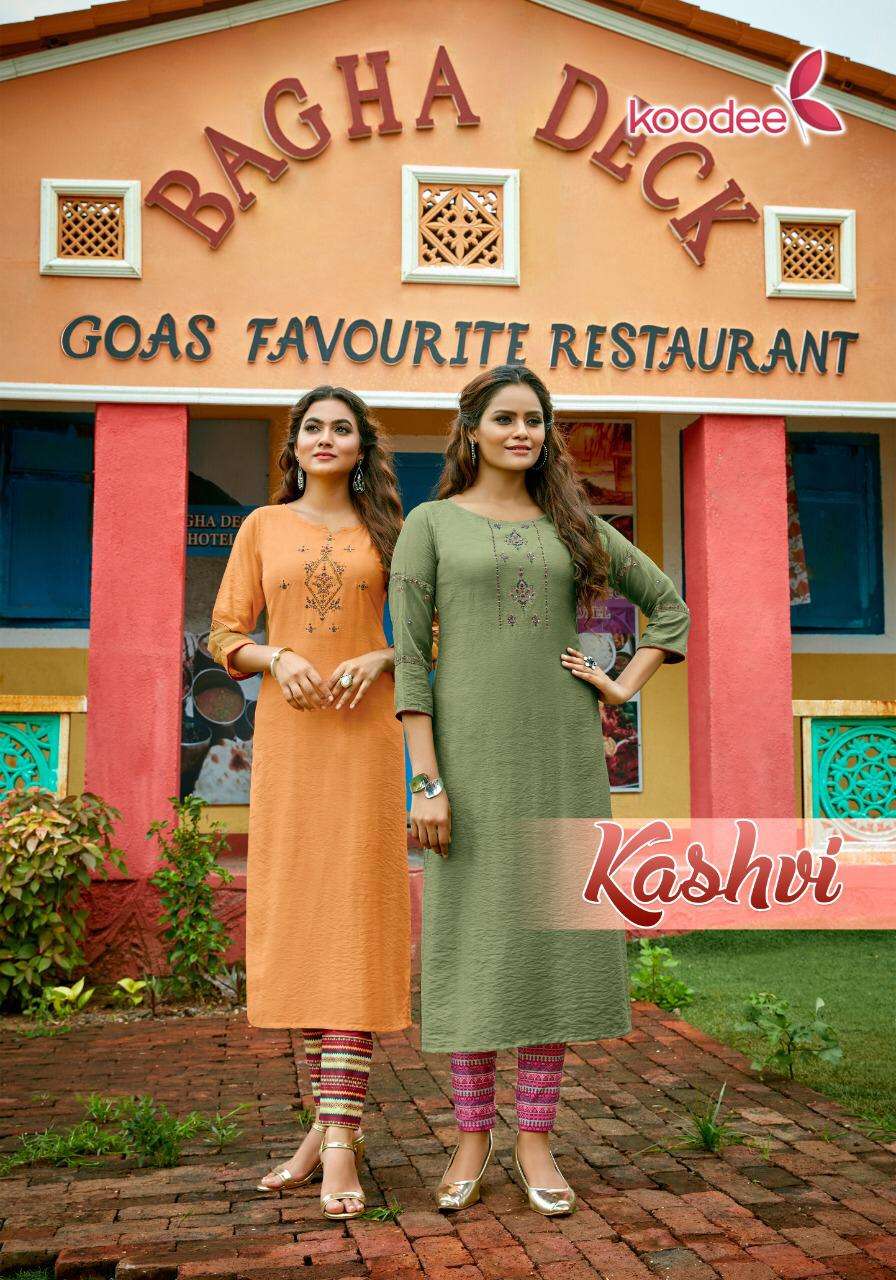 Kashvi By Koodee Casual Ladies Wear Top With Pant Collection