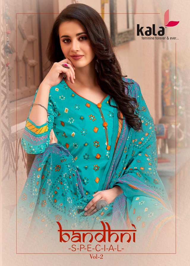 Kala Bandhani Vol-2 Exclusive Karachi Pure Cotton Suit