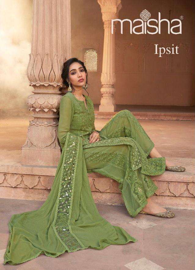 Ipsit By Maisha Exclusive Georgette Indian Fancy Suits