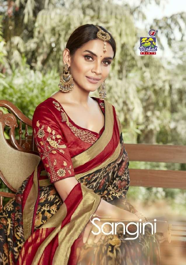 Vishal Fashion Sangini 3132-3143 Series Fancy Indian Saree Wholesaler