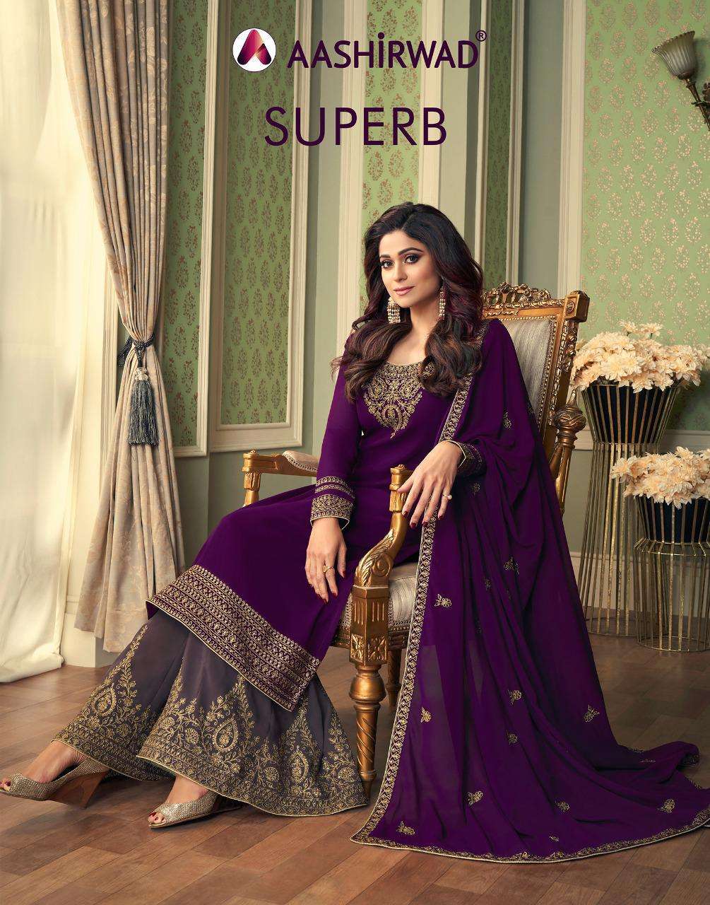 Aashirwad Superb Georgette Exclusive Fancy Salwar Kameez