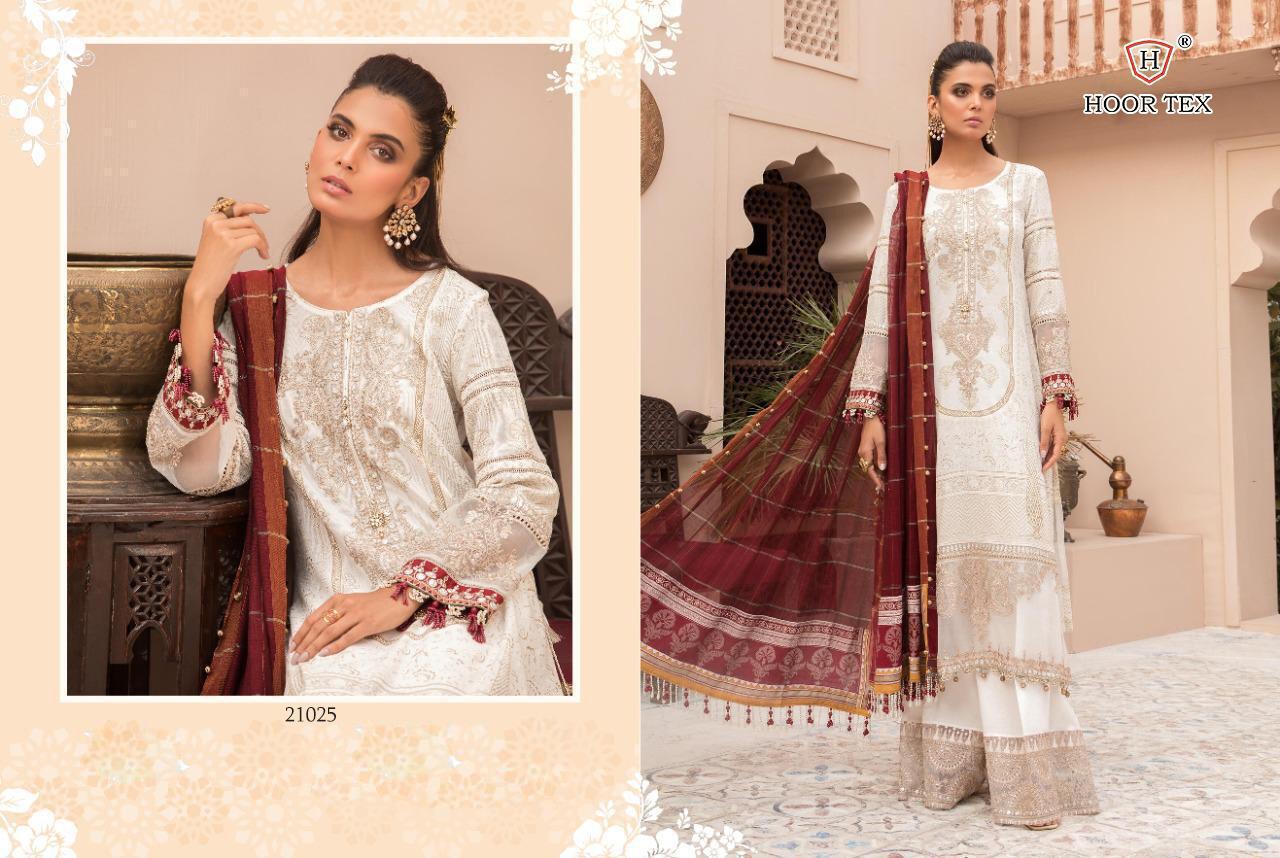 Hoor Tex 21025 Designer Muslin Cotton Suit