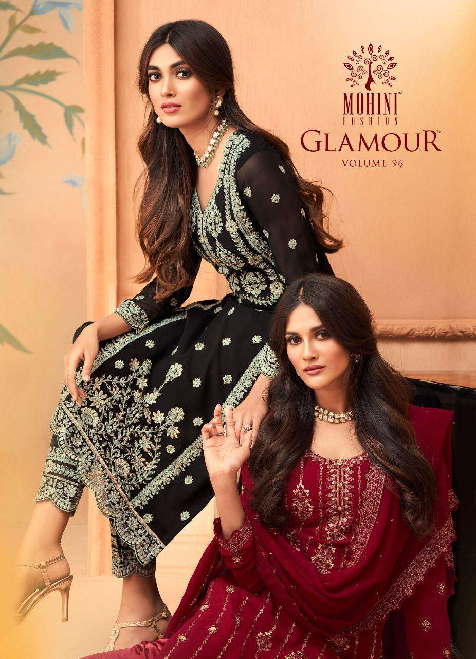 Glamour Vol 96 By Mohini Georgette Heavy Work Fancy Salwar Kameez