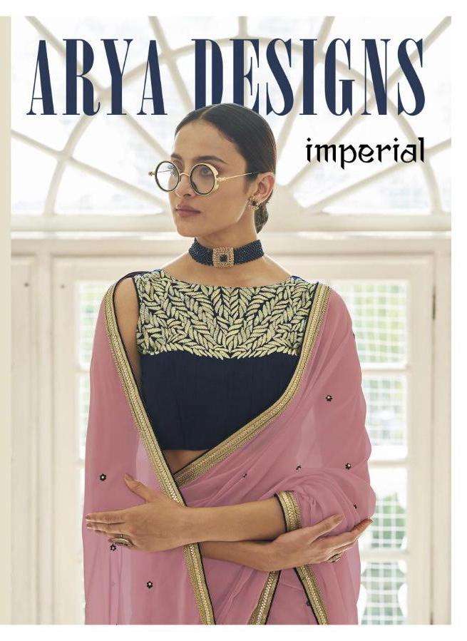 Arya Imperial 7401-7411 Series Exclusive Embroidery Saree