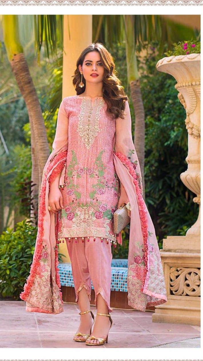 Fepic Rosemeen D-1127 Designer Heavy Georgette Suit