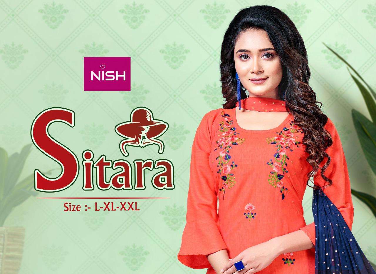 Sitara By Nish Heavy Rayon Readymade Suit Catlog Wholesaler Best Rate