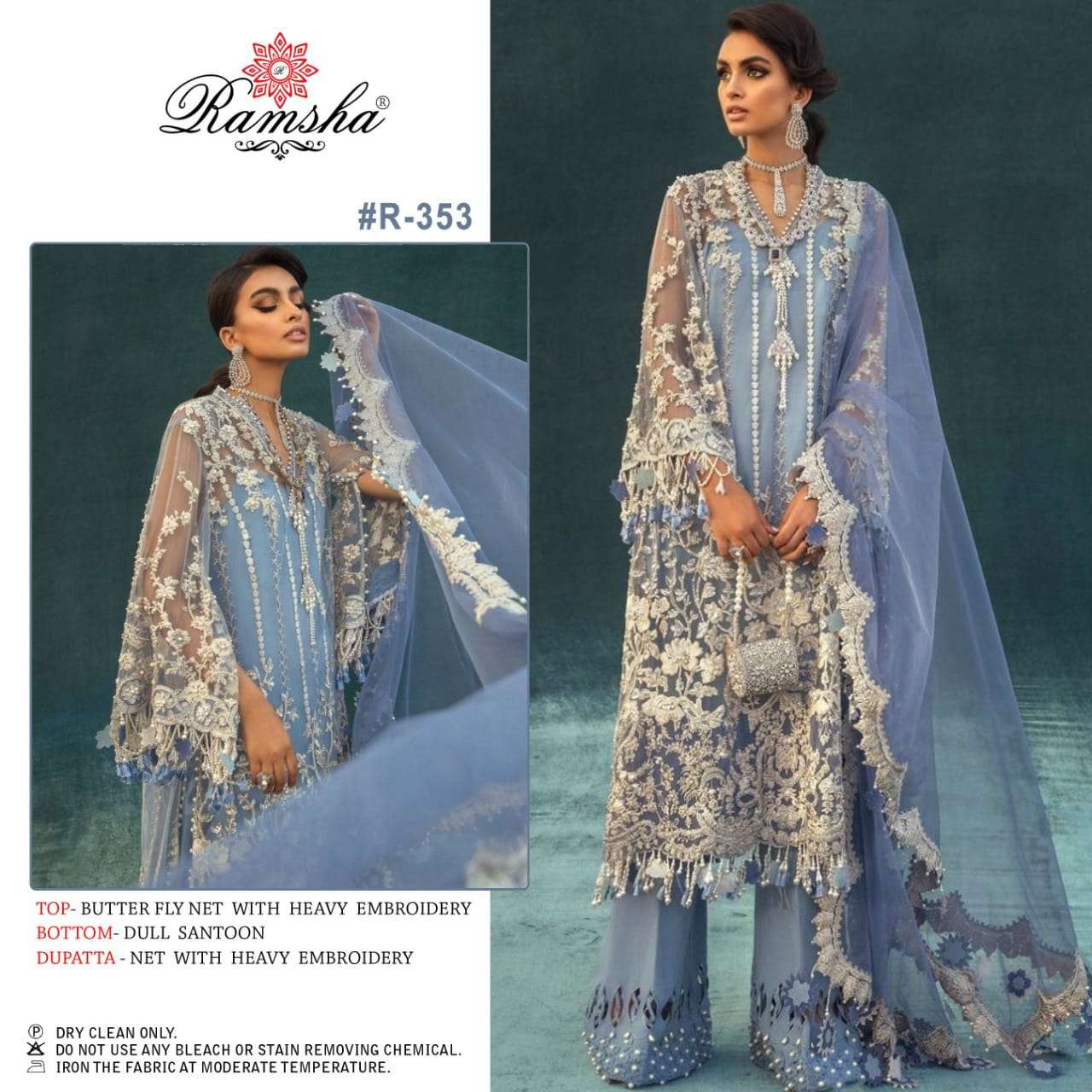 Ramsha Vol 22 Series 351-354 Pakistani Designer Fancy Suits