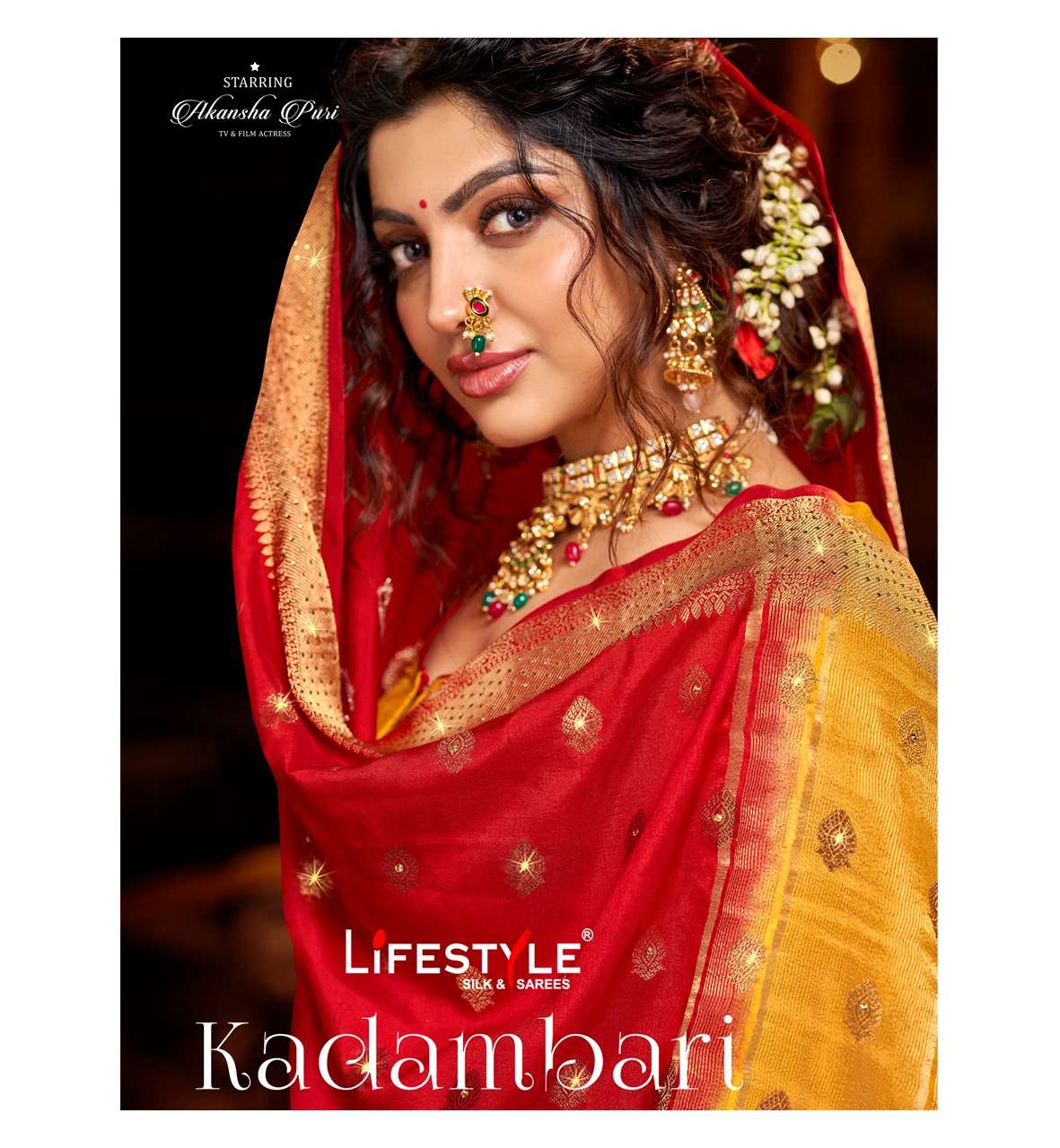 Lifestyle Kadambari Series 72601-72606 Nylone Silk Saree