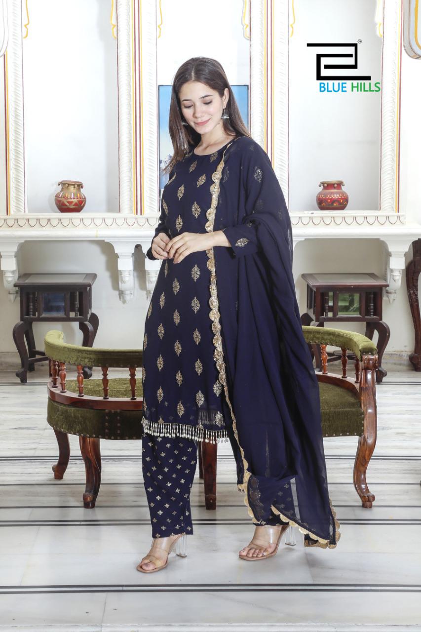 Rutba Collection Designer Heavy Georgette Suit
