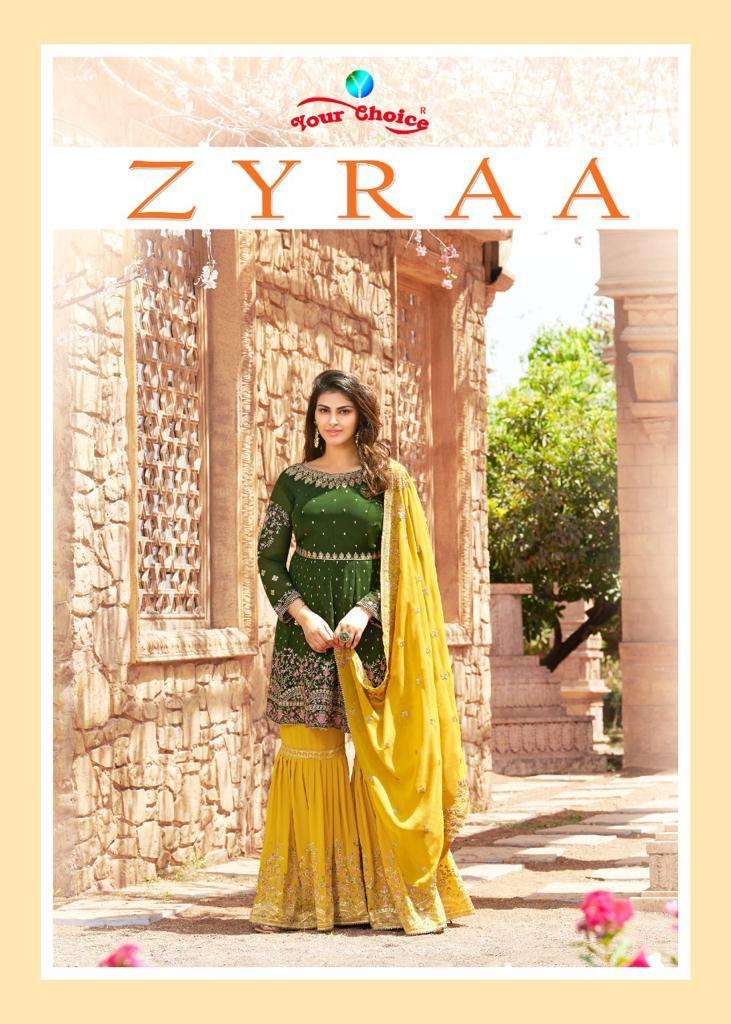 Zyraa By Your Choice Georgette Peplon Party Style Salwar Kameez