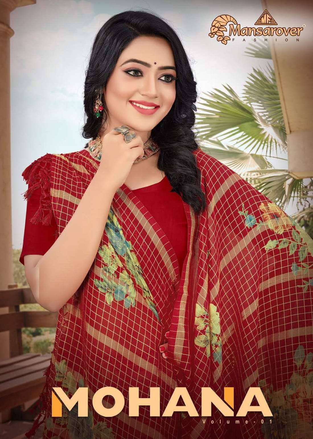 Mohana By Mansarover Chiffon Daily Wear Sarees