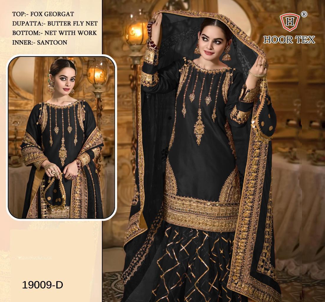 Hoor Tex 19009 Designer Heavy Georgette Suit