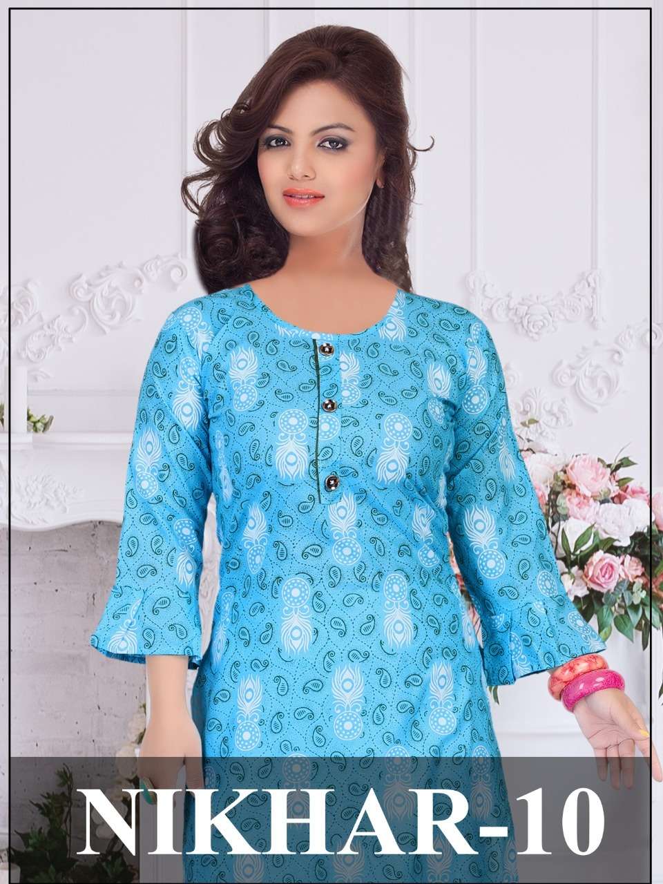 Neha 10 By Trendy Heavy Printed Cotton Kurti Catlog