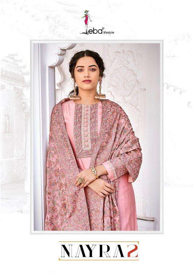 Eba Nyra Vol-2 Series 1310-1313 Viscose Silk Exclusive Suits