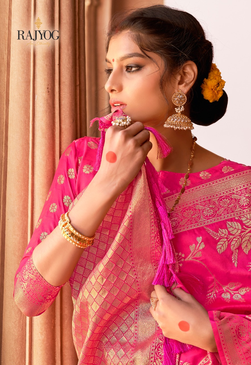 Aasmaan Silk Designer Pure Silk Saree