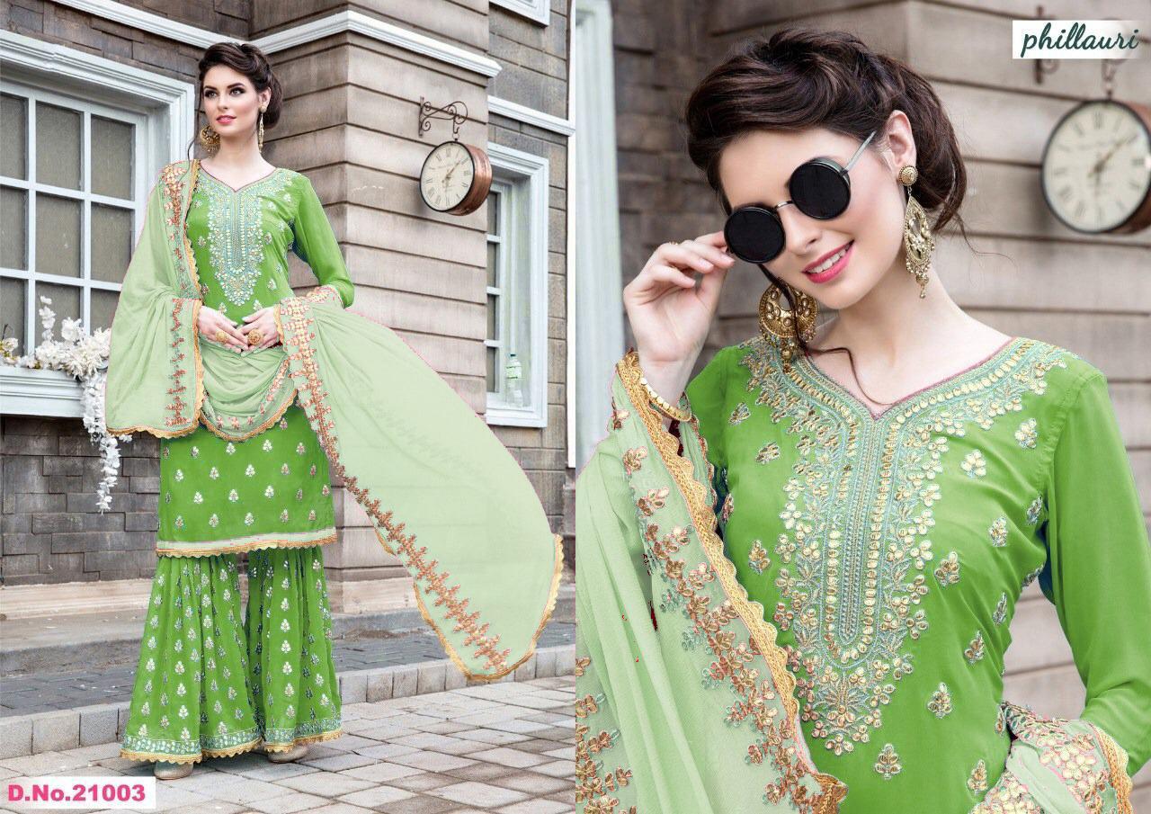 Phillauri-colour Additional Vol-1 Designer Georgette Suit