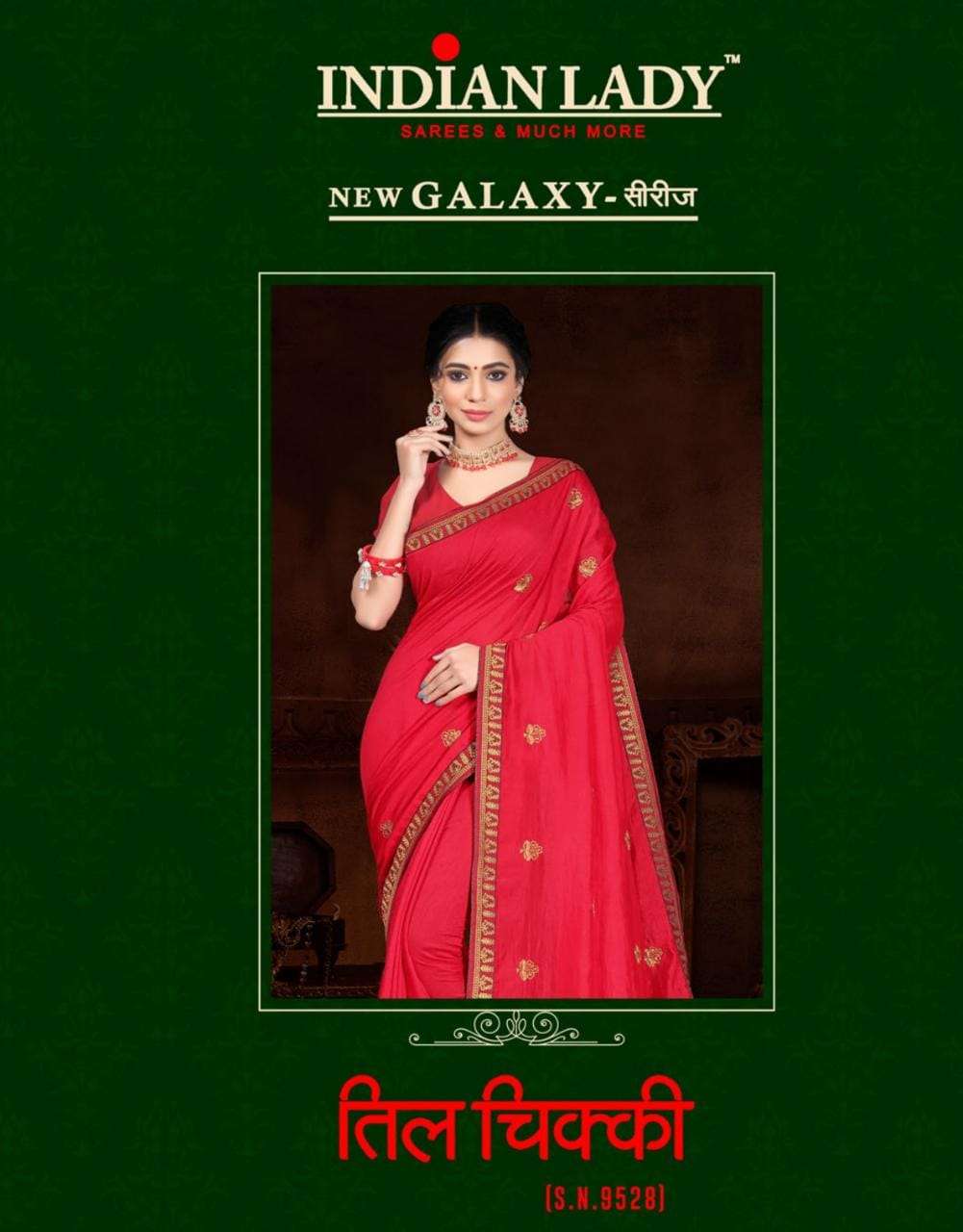Indian Lady Til Chikki Vol 2 Vichitra Silk Daily Wear Sarees